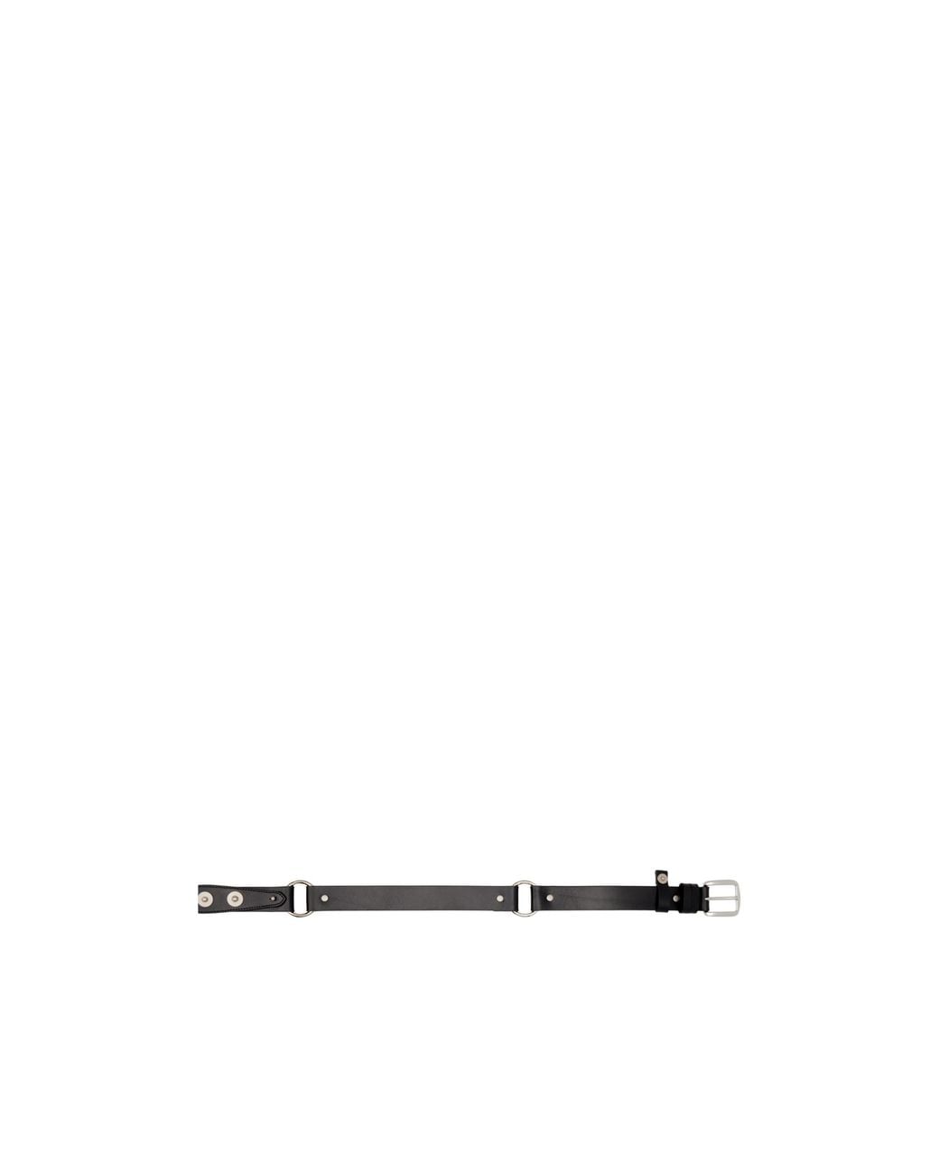 OPEN YY White Snap Western Belt