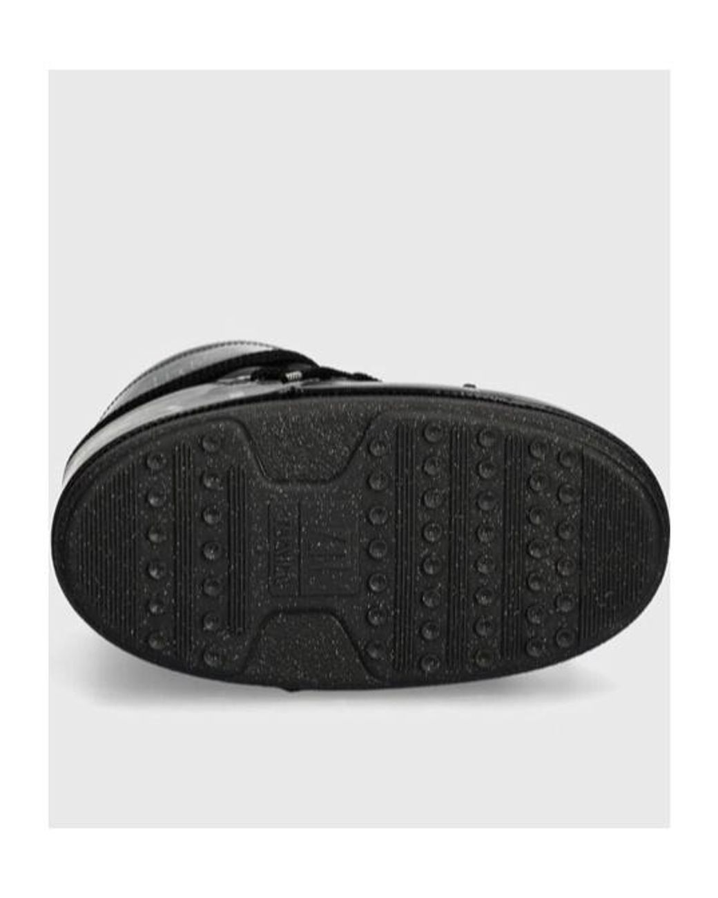 Moon Boot Black Icon Low Glitter Lace-Up Boots for men
