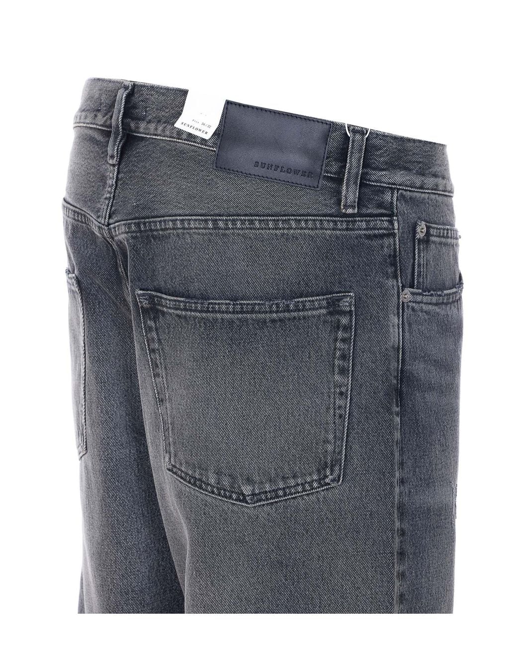 sunflower Blue Loose Fit Jeans for men