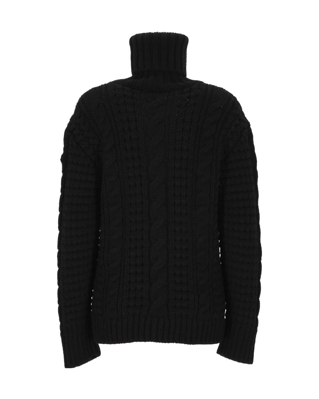 Moncler Black X Edward Enninful Turtleneck Knitted Jumper