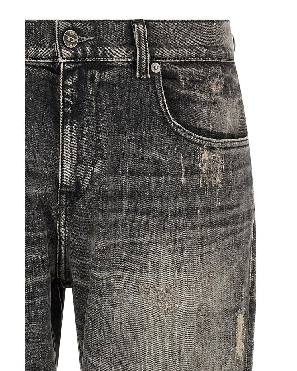 DIESEL Gray 2019 D-Strukt Slim Jeans for men