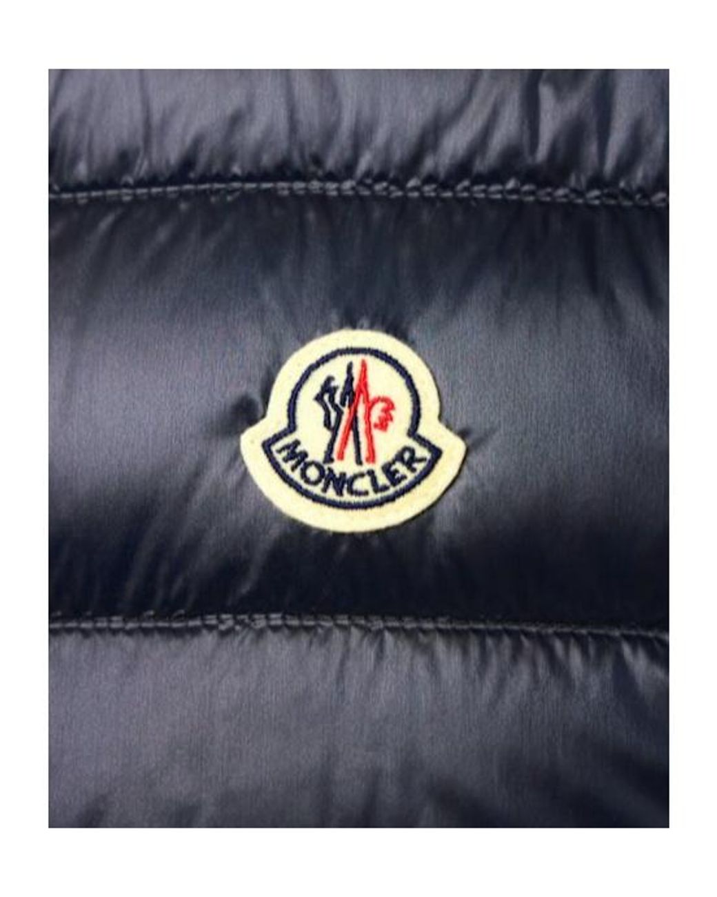 Moncler Blue Quilted Nylon Down Vest for men