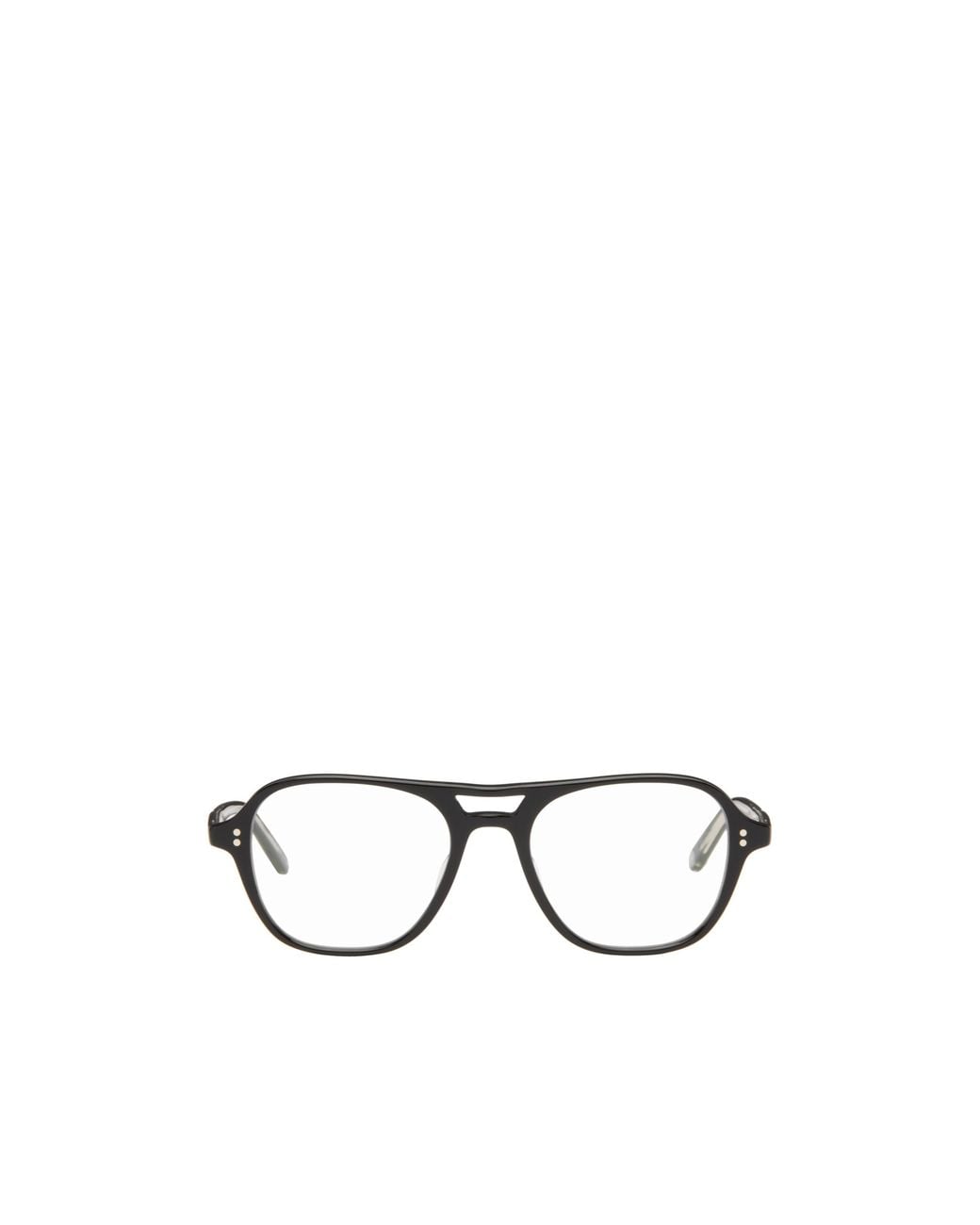 Garrett Leight Metallic Doc Non-Prescription Glasses for men
