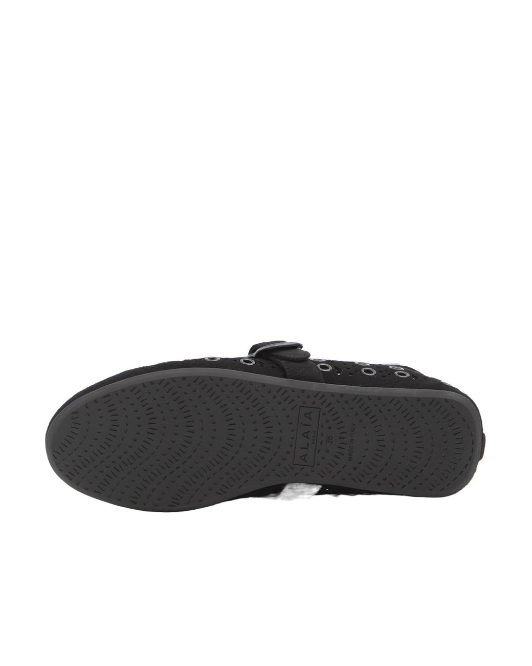 Alaïa Black Alaïa Eyelet Ballet Flats