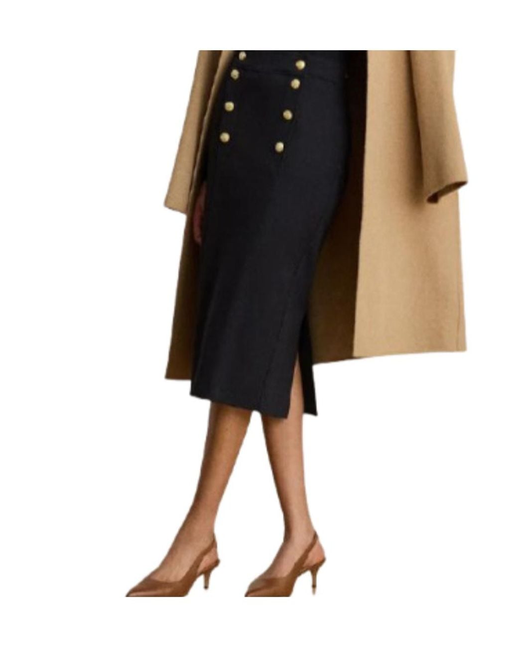 Ralph Lauren Black Pencil Skirt