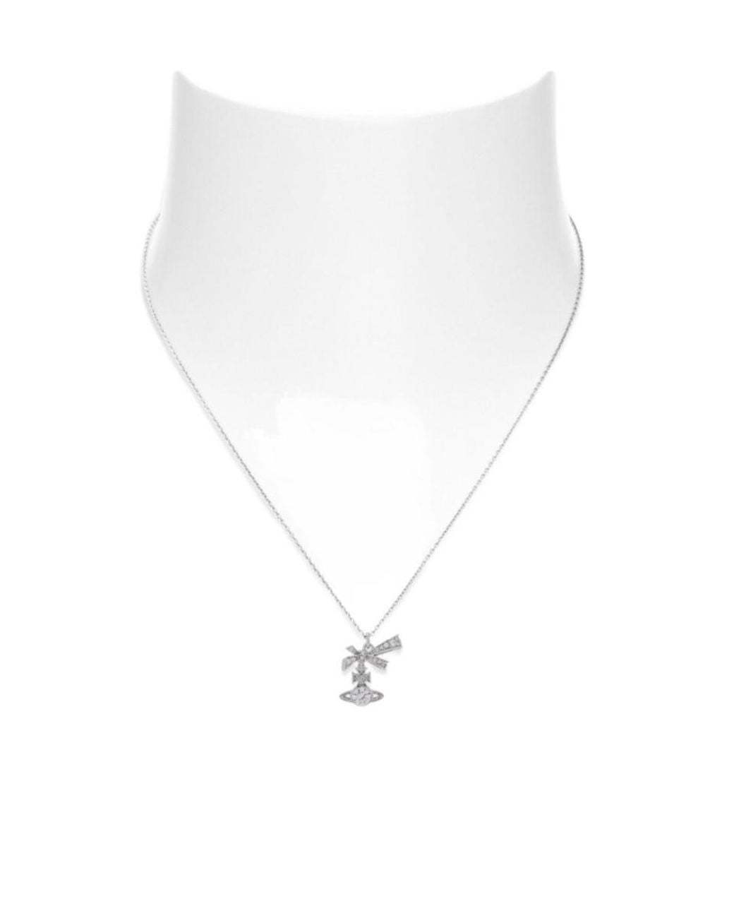 Vivienne Westwood Metallic Angelique Pendant Necklace