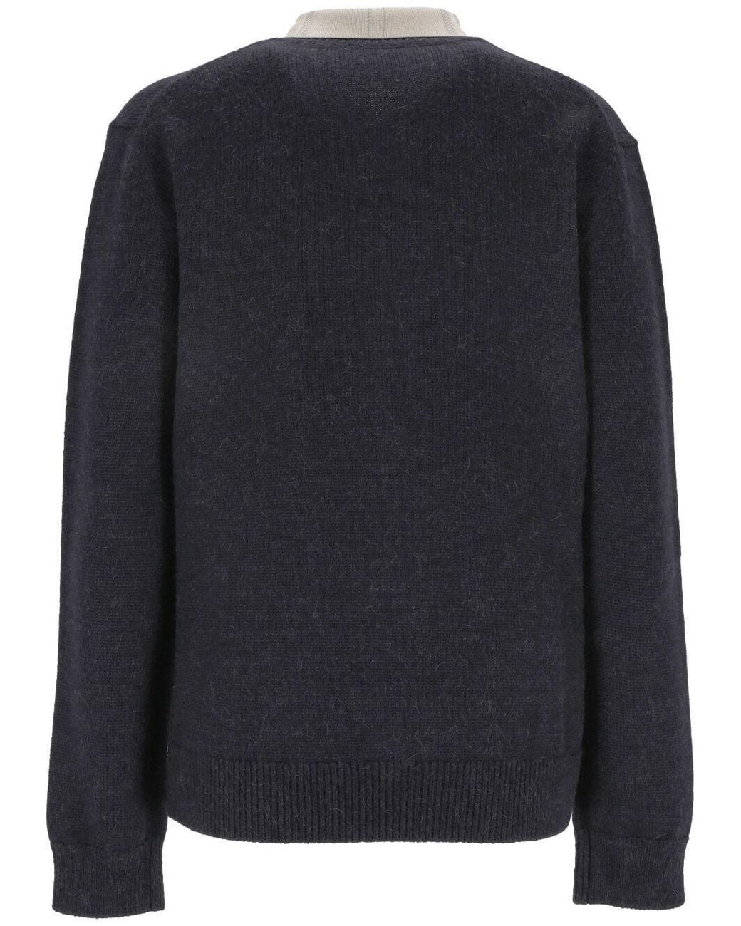Loewe Blue Trompe L'Oeil Jumper