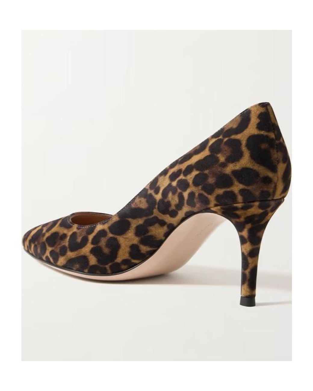 Gianvito Rossi Brown Pointed High Heels