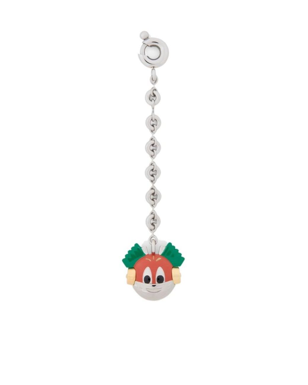 Loewe White Knight Cat Keyring