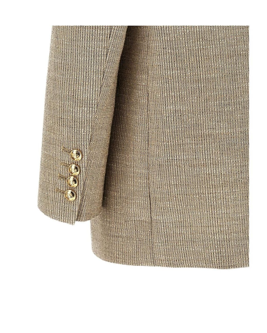 Blazé Milano Natural Blazé Milano Marisa Double-Breasted Blazer