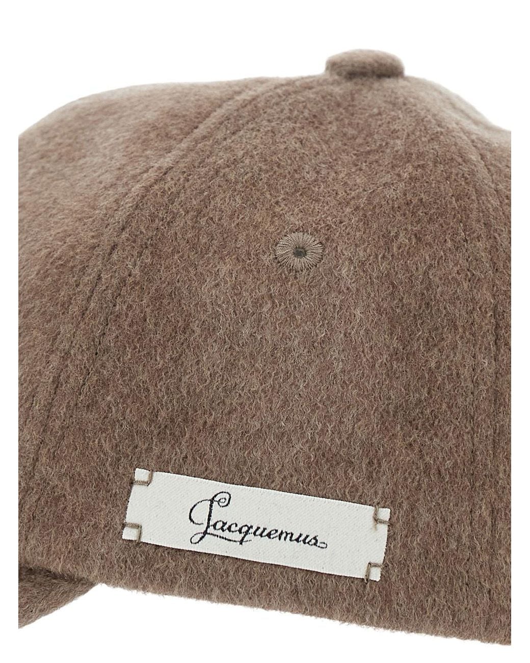 Jacquemus Brown The Cavallo Baseball Cap for men