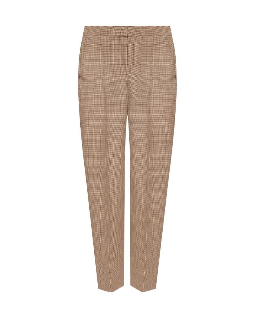 Givenchy Natural Houndstooth Trousers