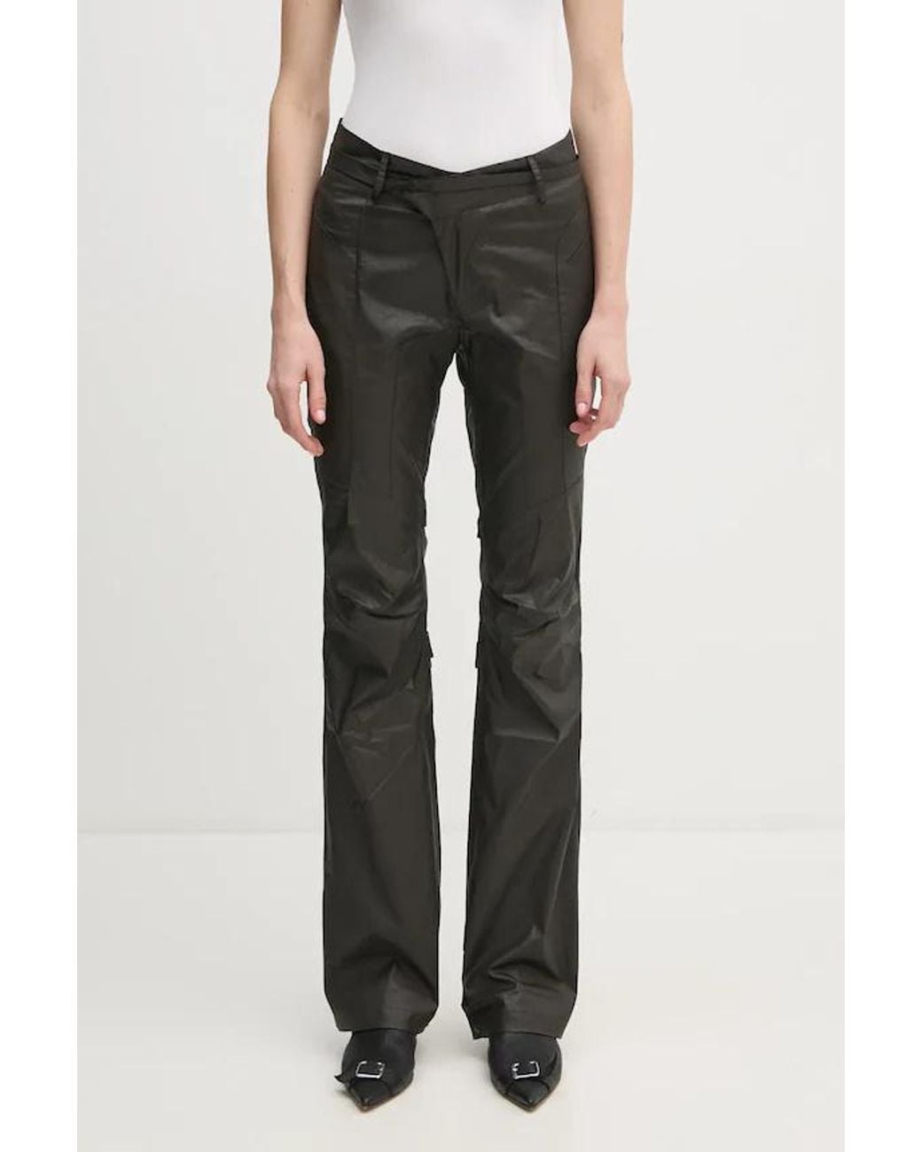 OTTOLINGER Black Deconstructed Trousers