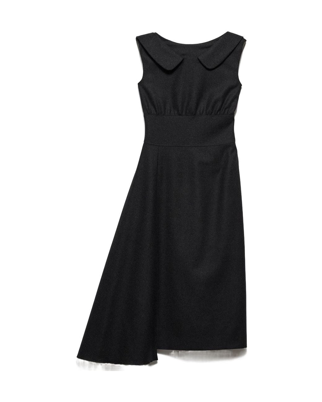 Prada Black Re-Wool Dress