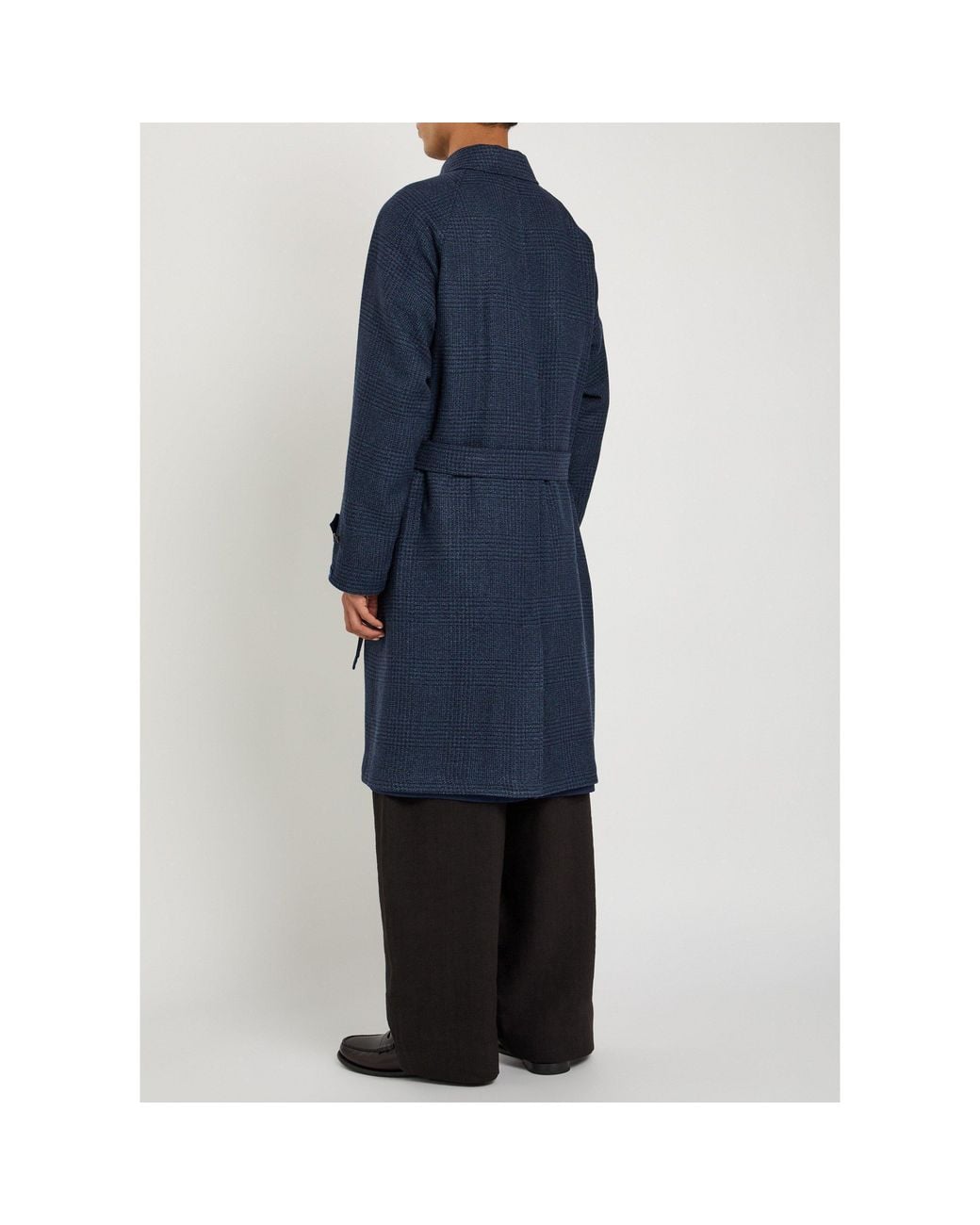 Polo Ralph Lauren Blue Wool Overcoat for men