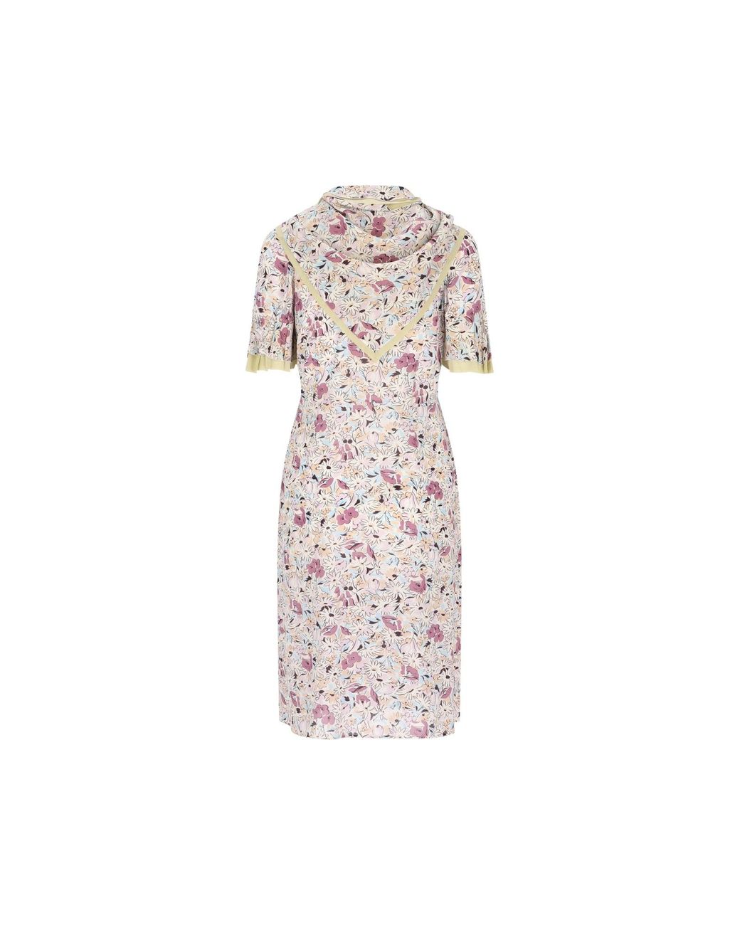 Prada Multicolor Patterned Dress