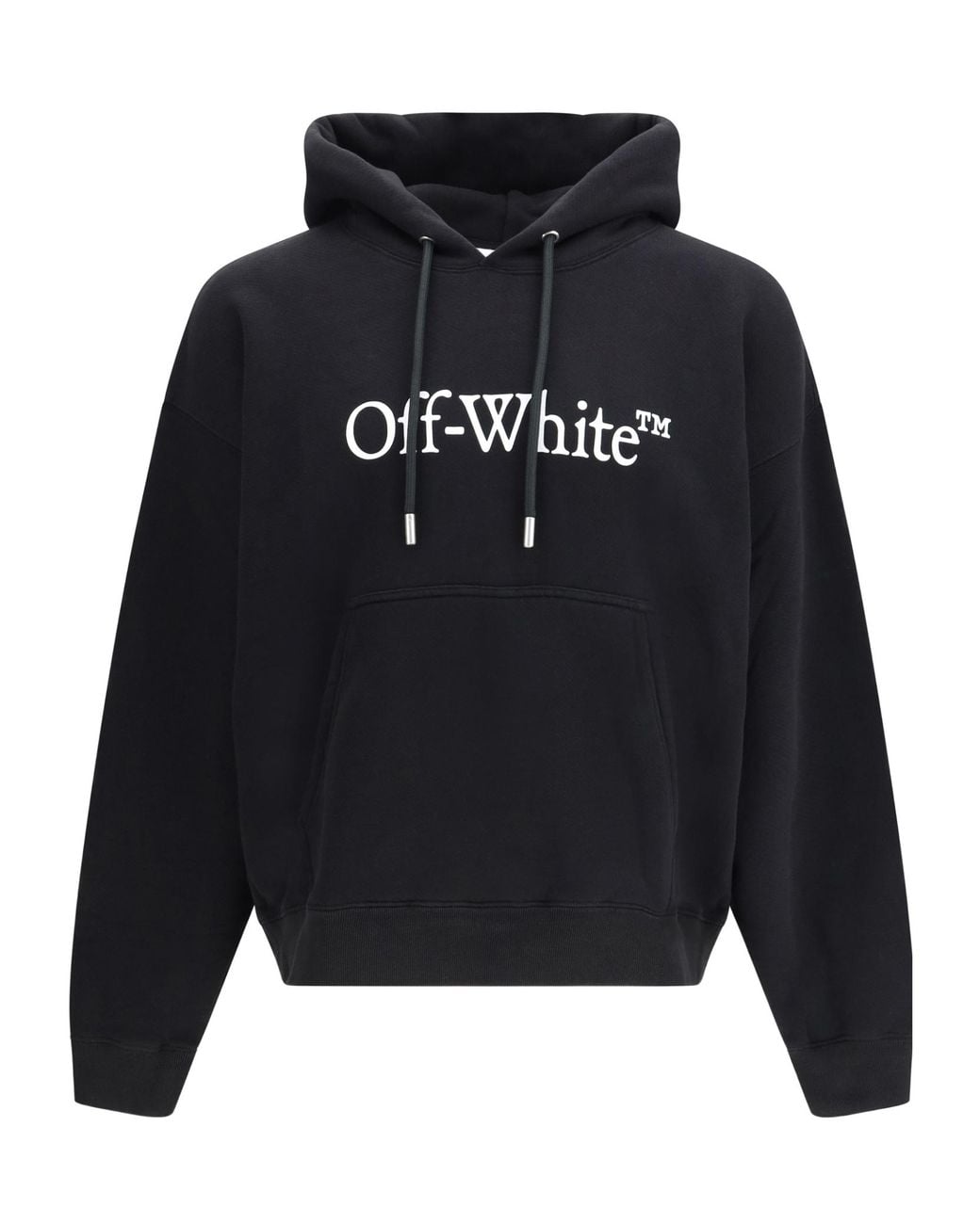 Off-White c/o Virgil Abloh Blue Big Logo Oversized Hoodie for men