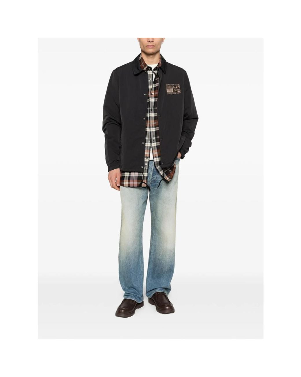 Barbour Black Coach Casual Jacket for men