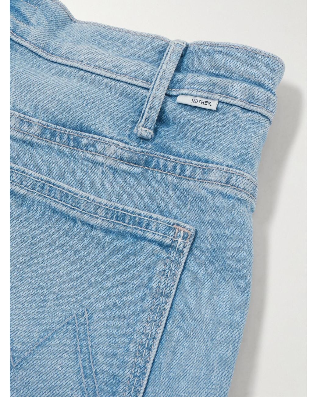 Mother Blue High-Waisted Jeans