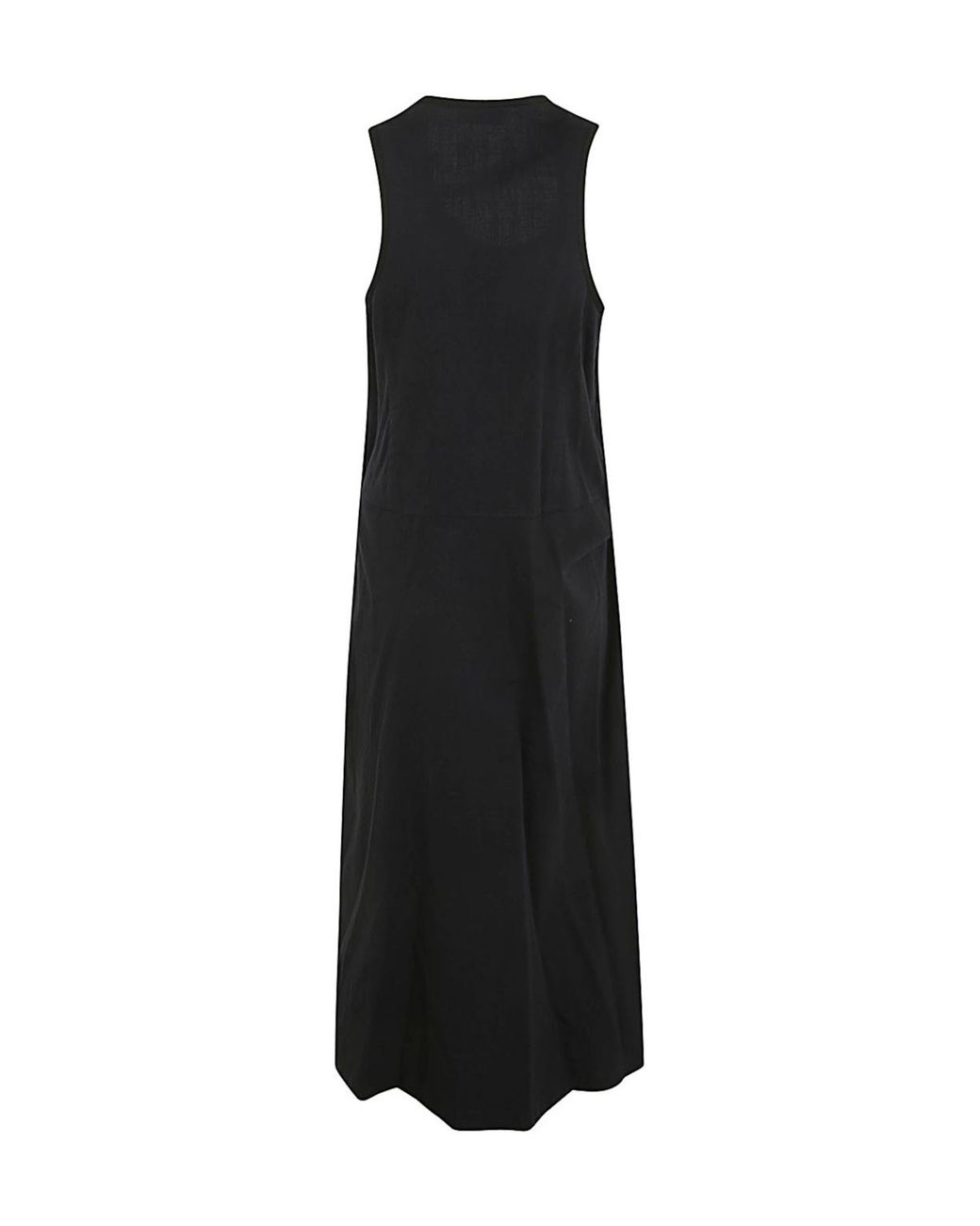 Lemaire Blue Sleeveless Wrap Dress