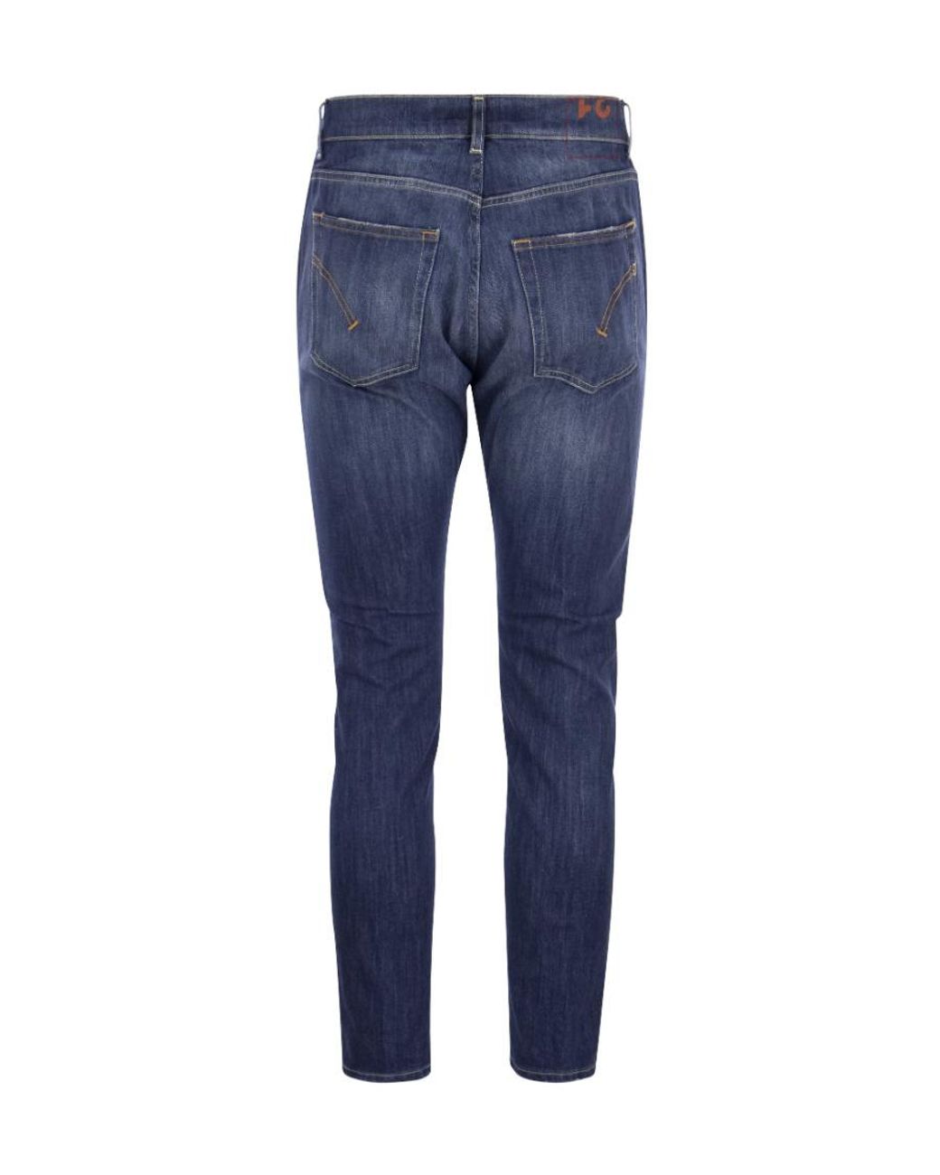 Dondup Blue Dian Carrot Fit Jeans for men
