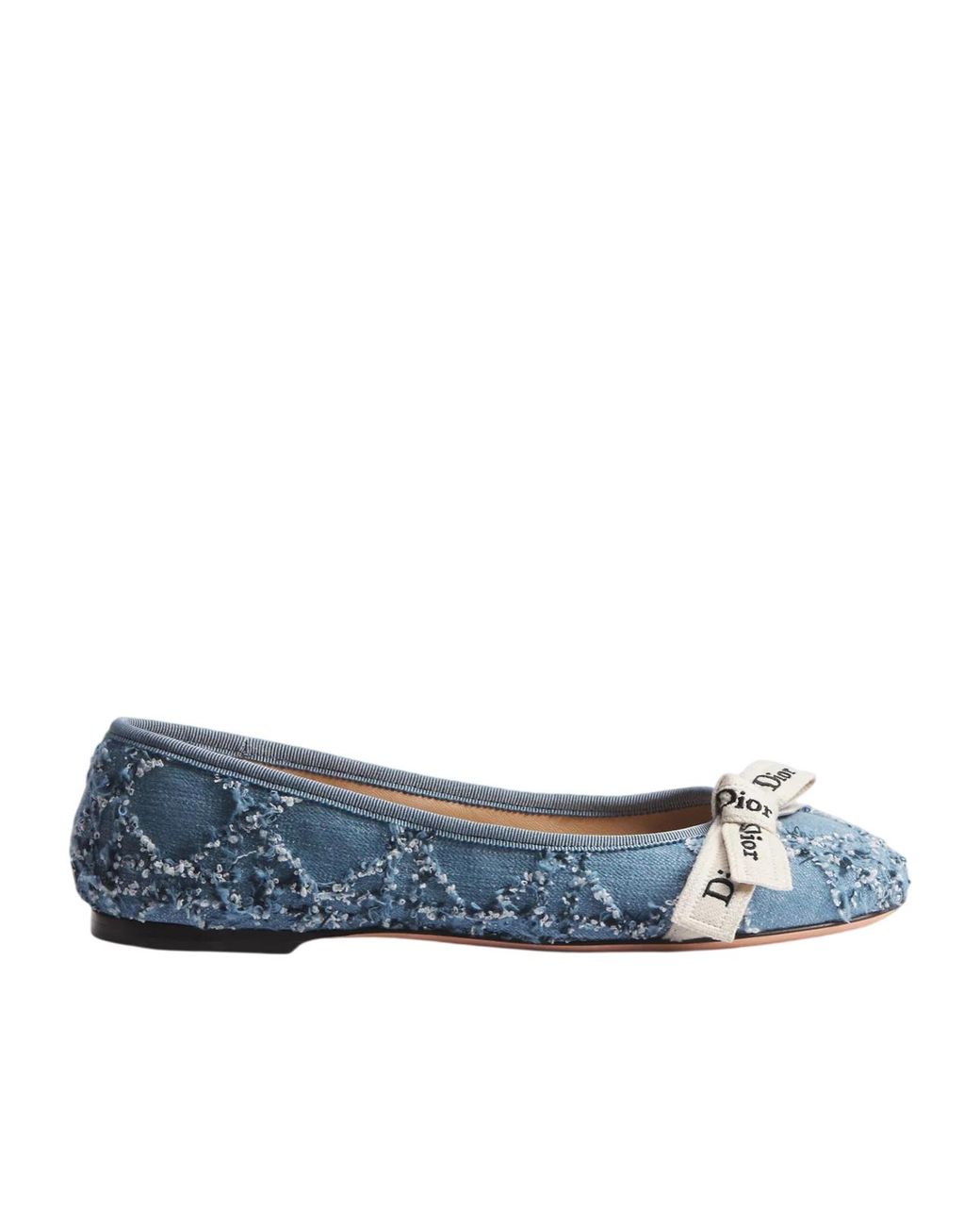 Dior Blue J'A Ballet Flat