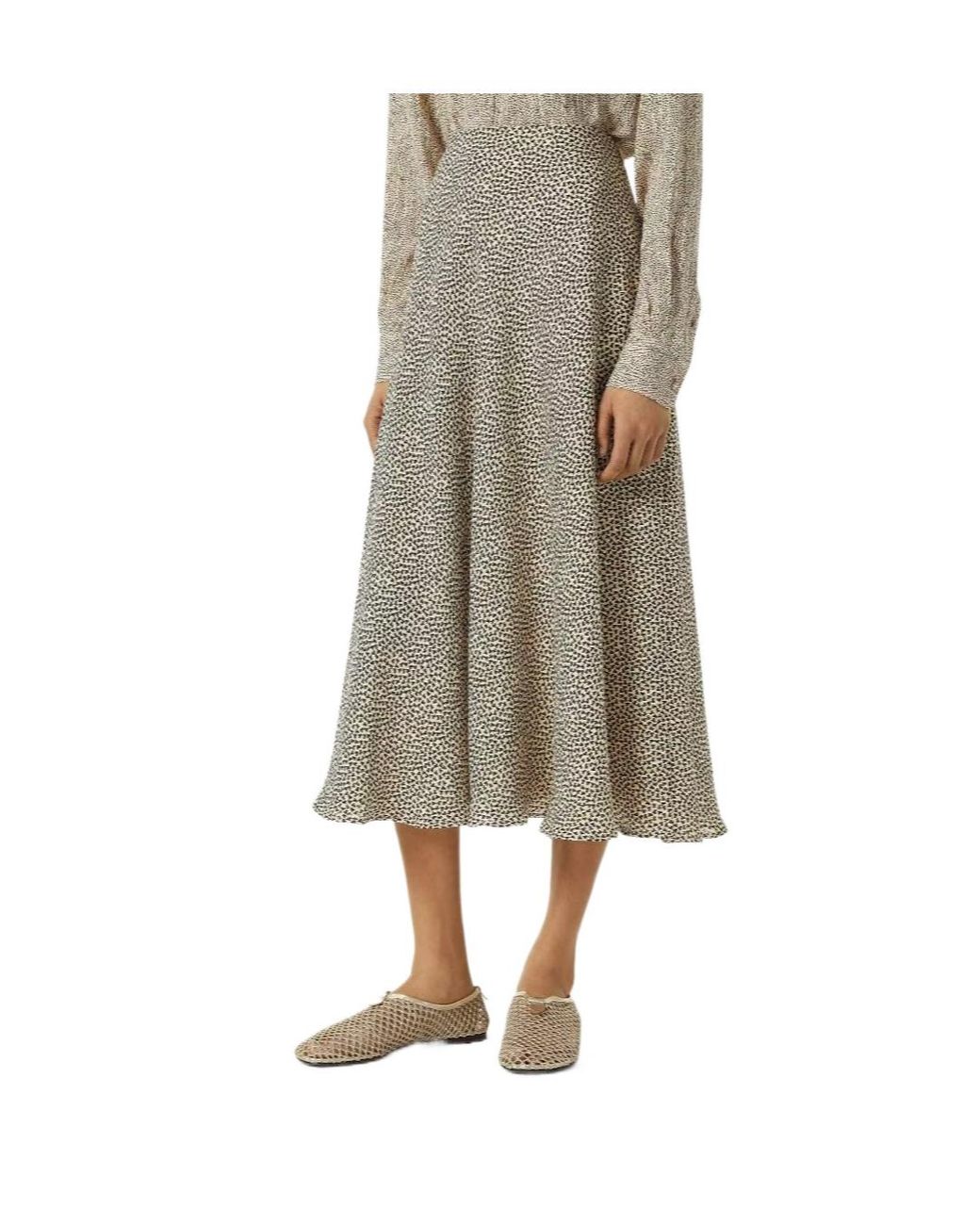 Loro Piana Natural Erika Skirt