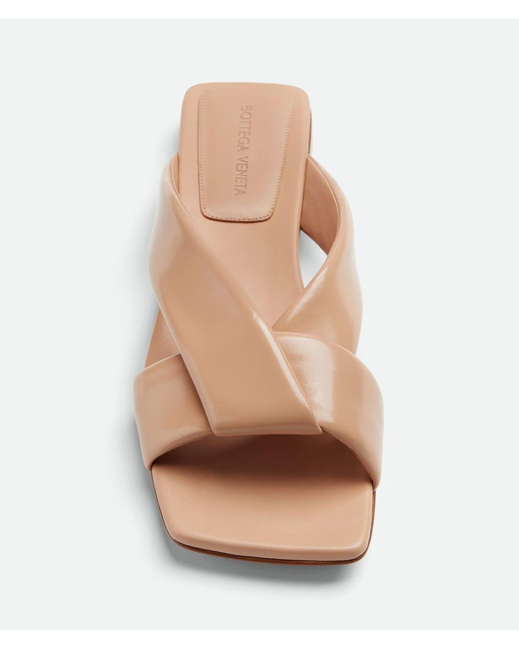 Bottega Veneta Brown Riva Flat Mule