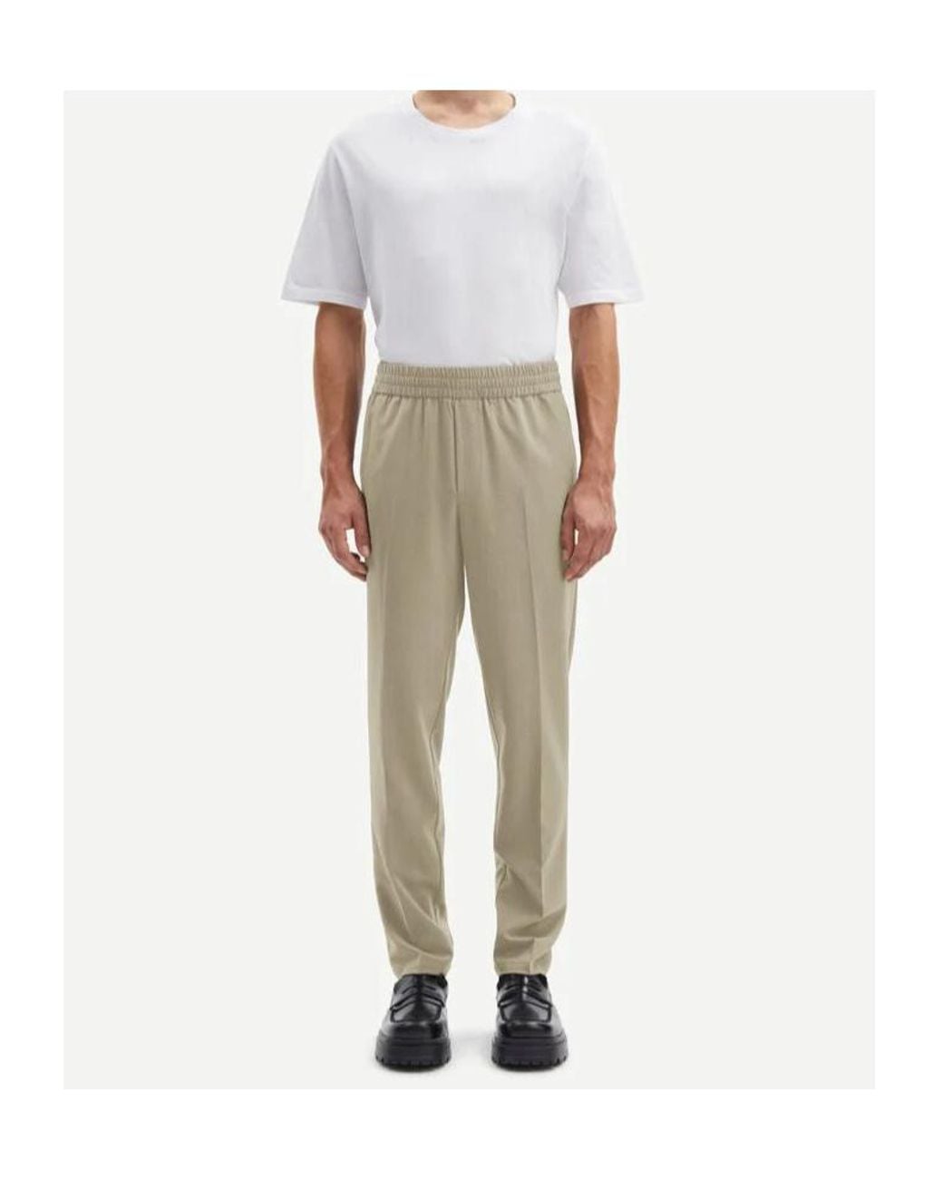 Samsøe & Samsøe Natural Elastic Casual Pants for men