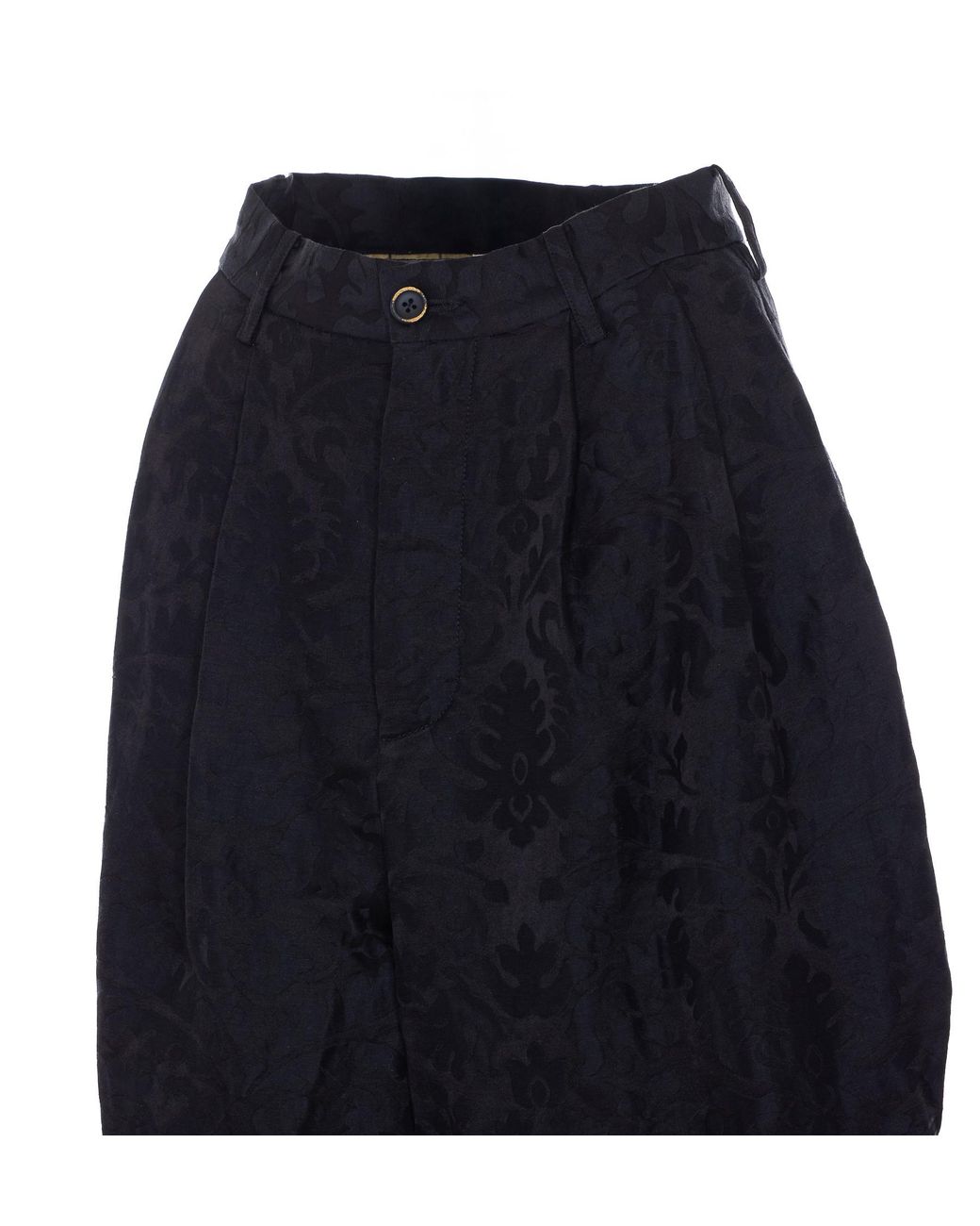 Uma Wang Blue Casual Pants With Belt Loops