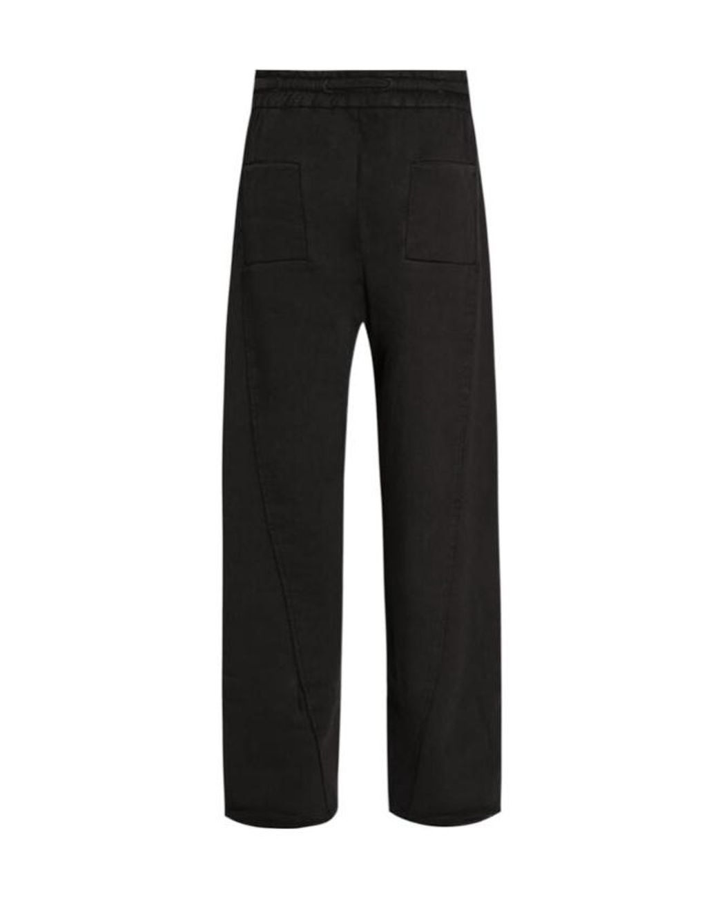 Dolce & Gabbana Black Drawstring Jogging Pants for men