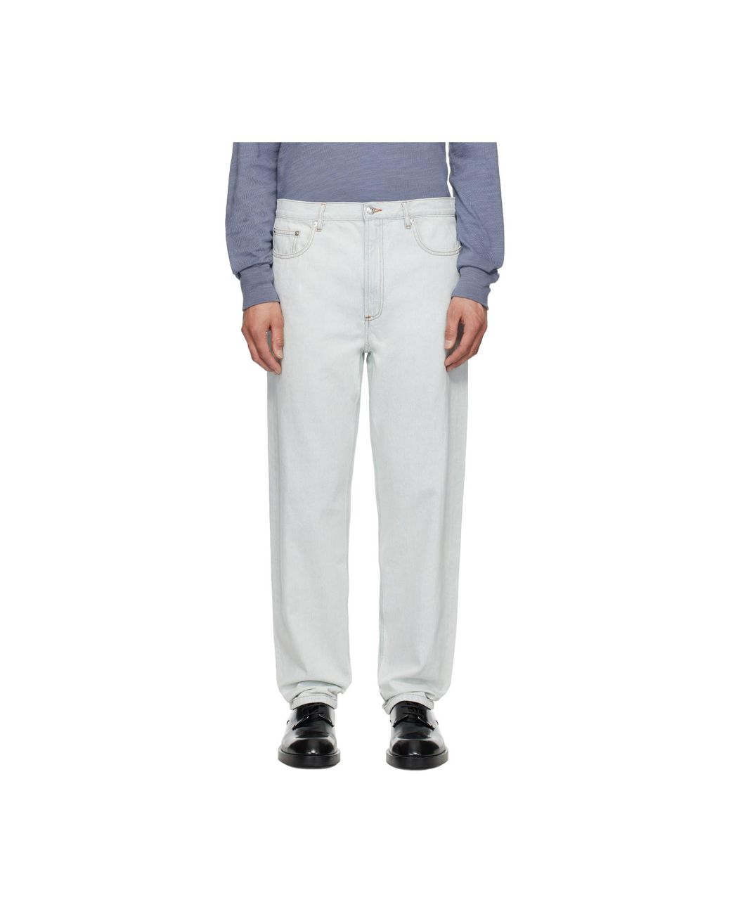 A.P.C. White Martin Jeans for men