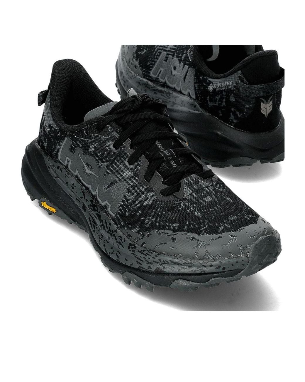 Hoka One One Black Speedgoat 6 Sneakers for men
