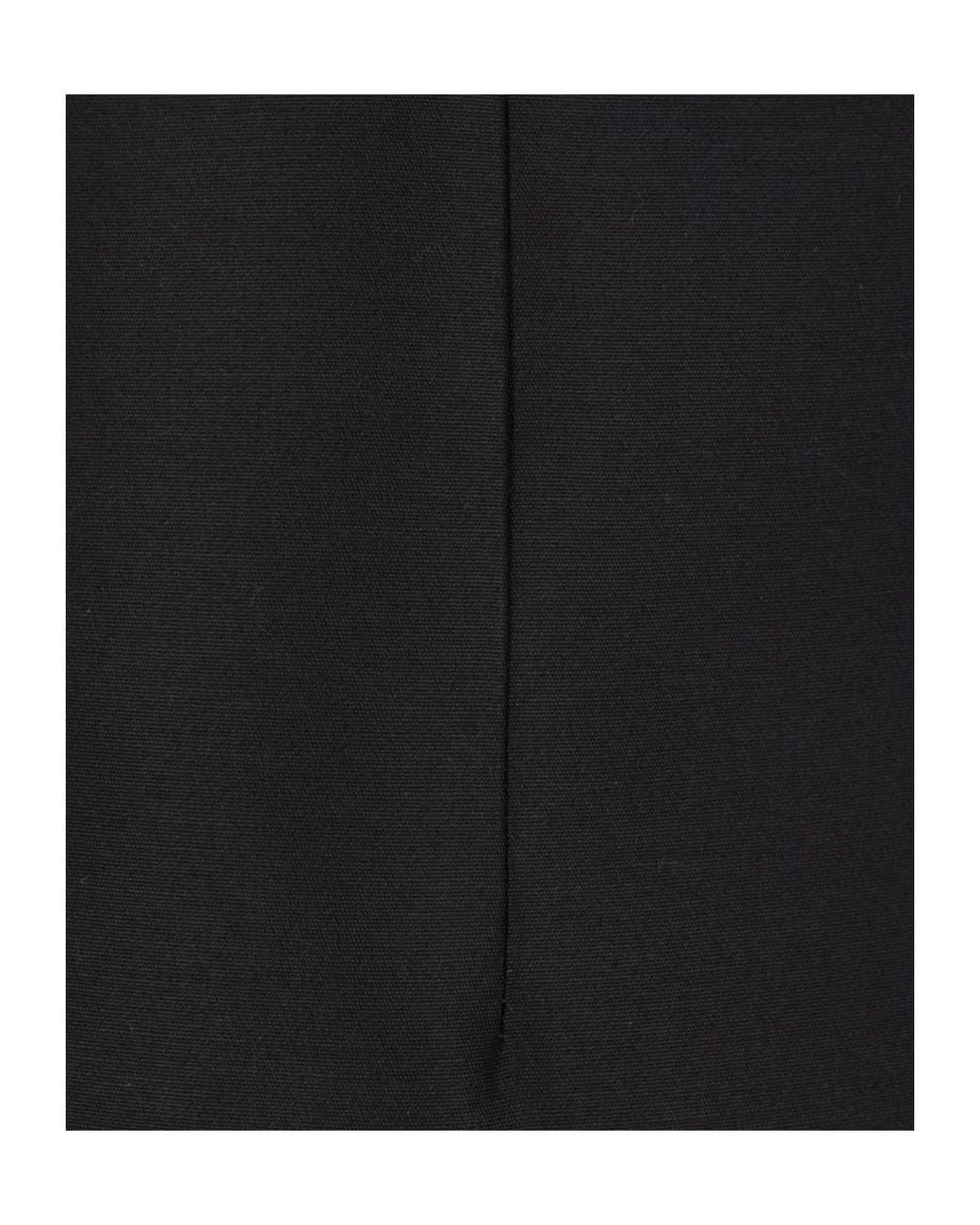 Balenciaga Black Off-Shoulder Midi Dress