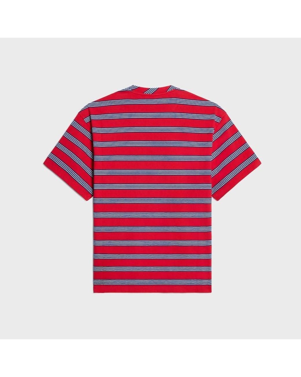 Céline Red Regular T-Shirt for men