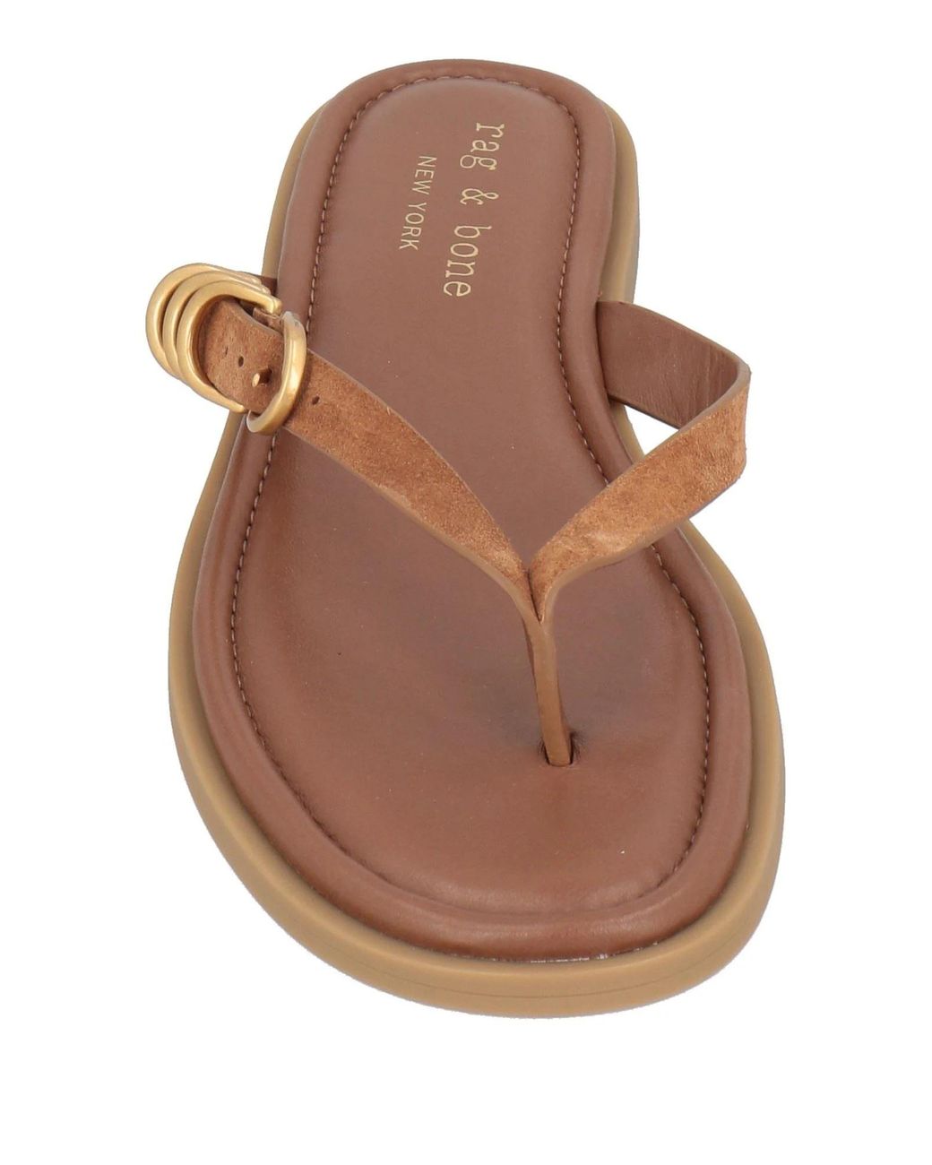 Rag & Bone Brown Thong Sandals