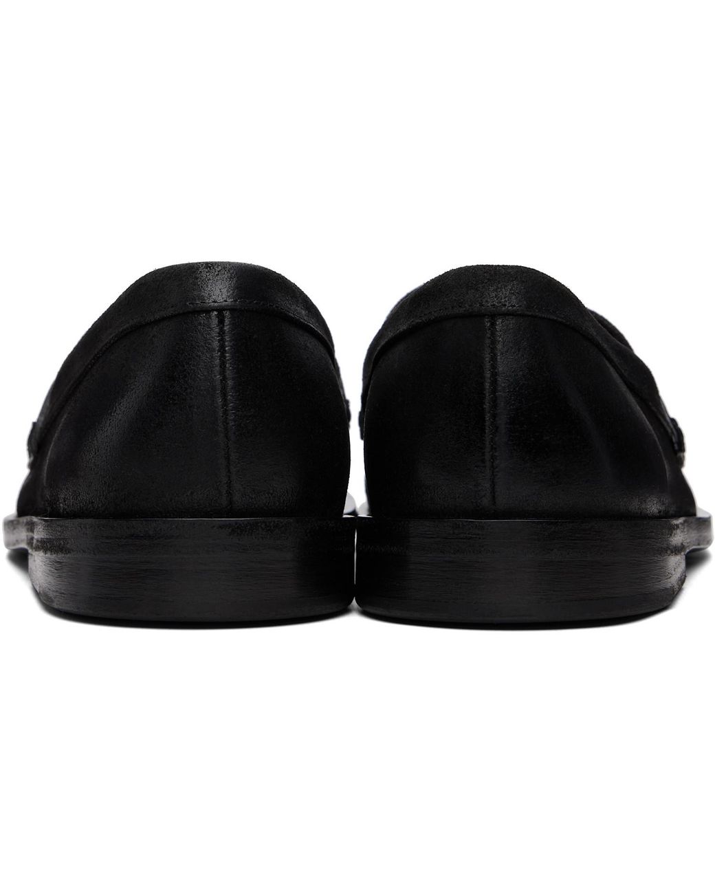 Marsèll Black Mocasso Loafers for men