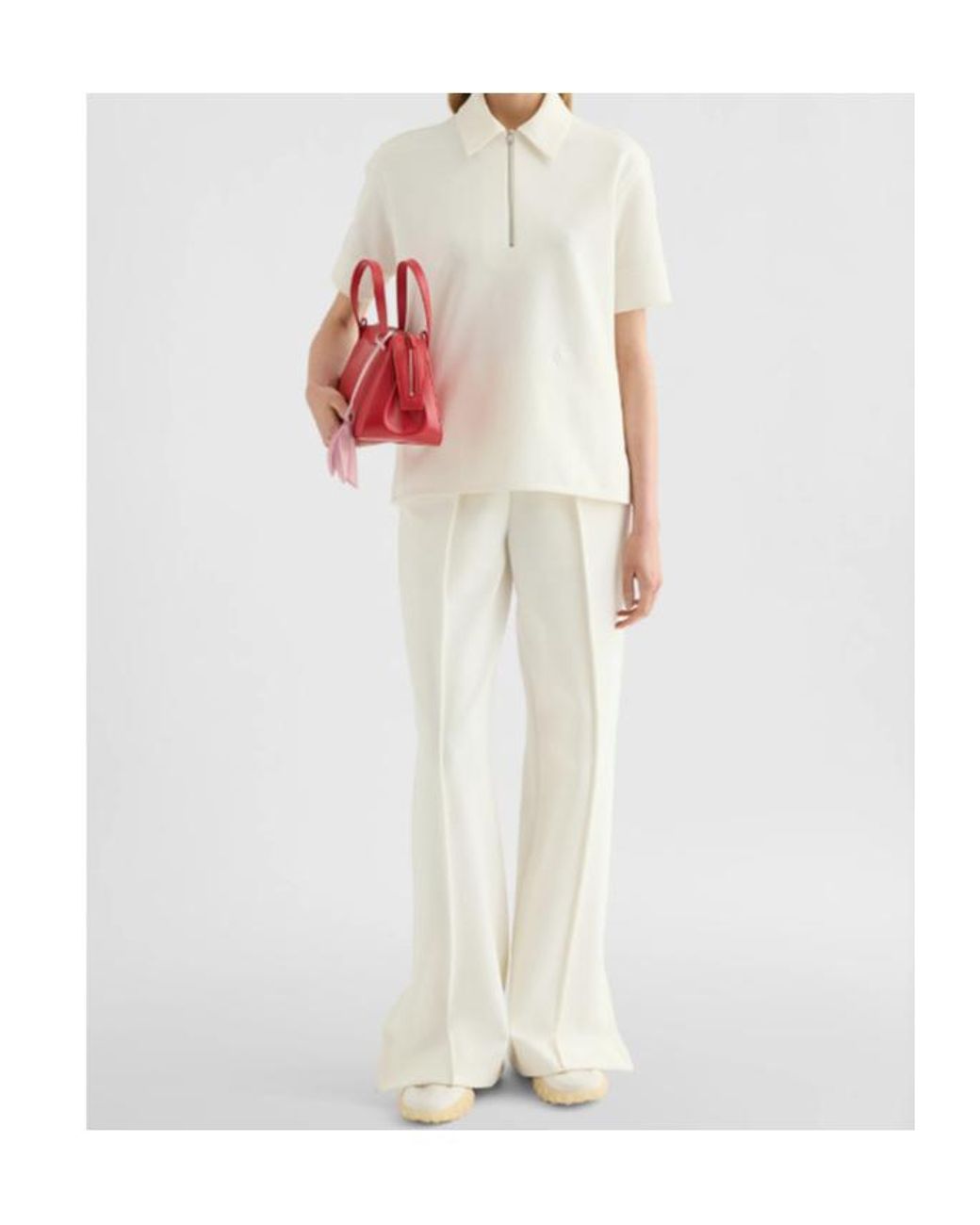 Jil Sander White Polo T-Shirt