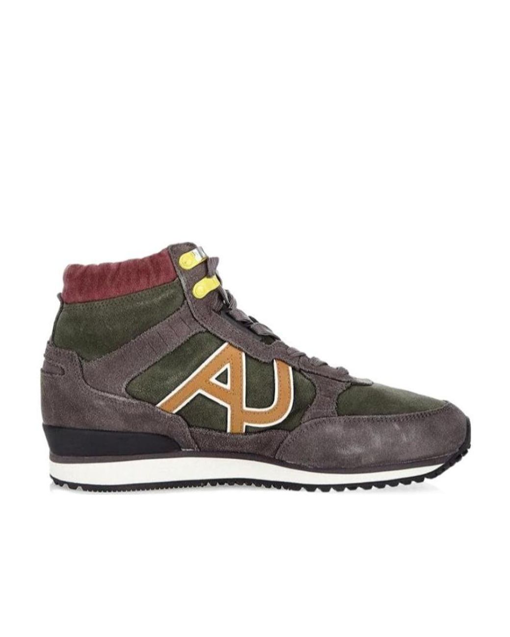 Armani Jeans Brown Logo Details Casual Sports Shoes for men