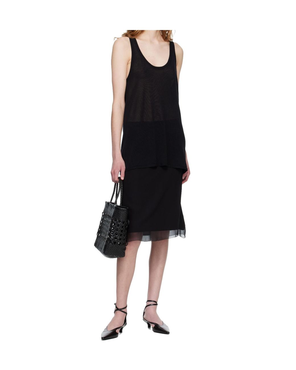OSOI Black Biscuit Tote Bag