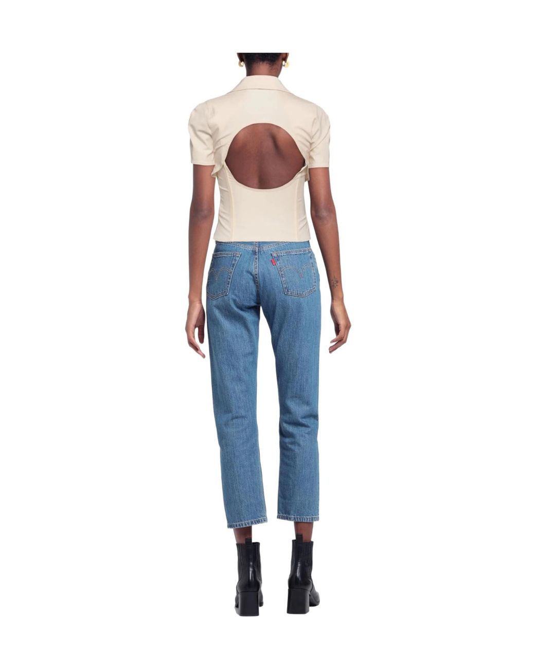 Jacquemus Natural Solid Colour Shirts