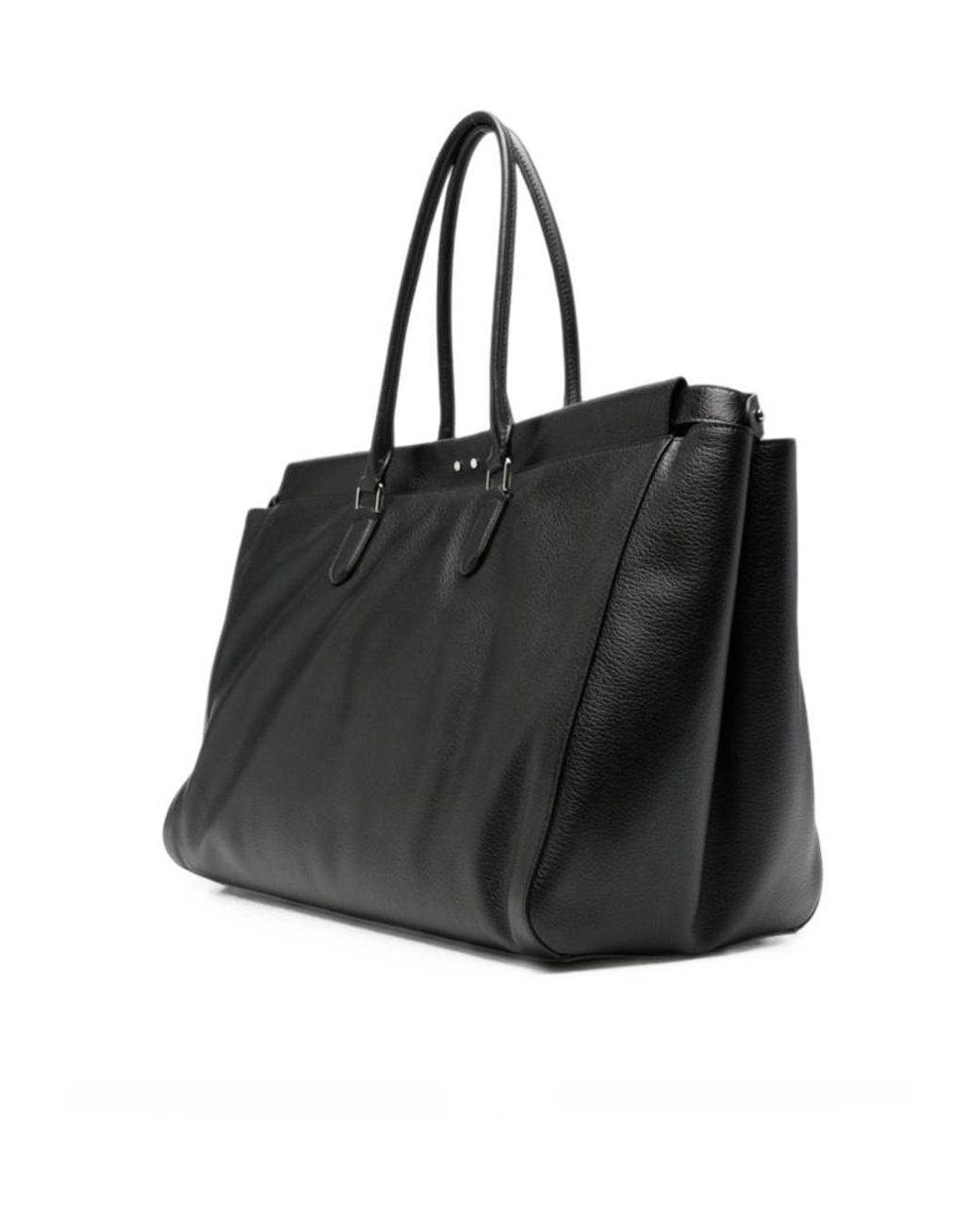 Fendi Black Peekaboo Leather Tote Bag for men