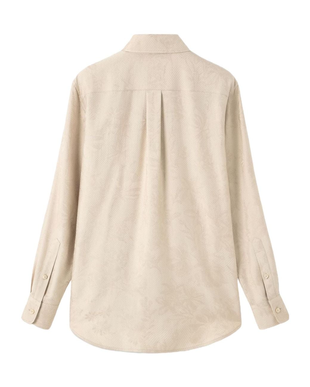 Loro Piana Natural Thea Long-Sleeved Shirt