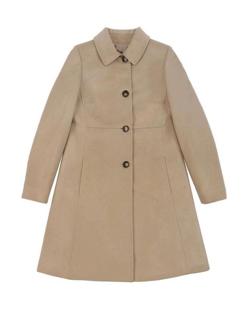 Weekend by Maxmara Natural Single-Breasted Coat