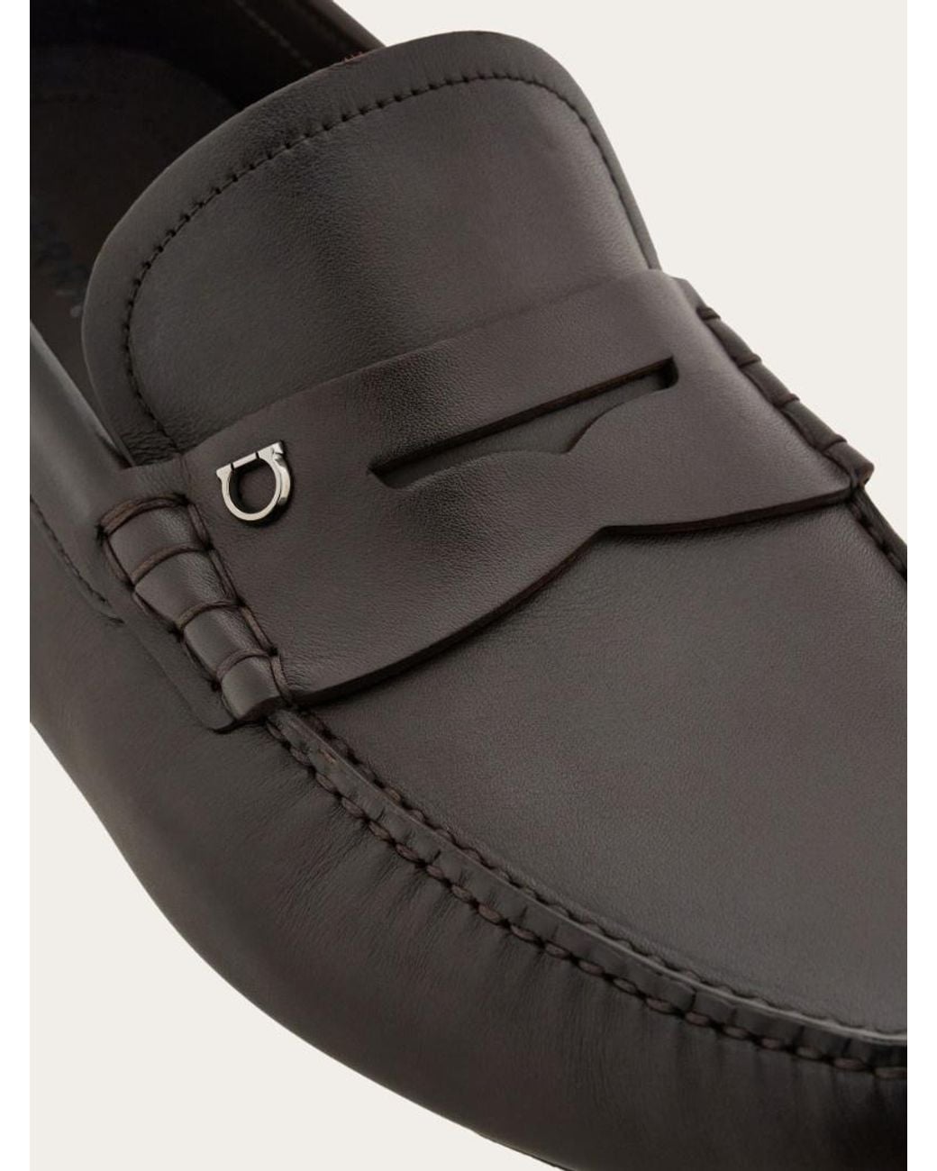 Ferragamo Multicolor Penny Driver Loafer