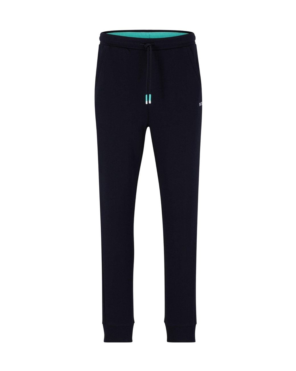 Boss Blue Minimalist Comfortable Versatile Casual Pants for men