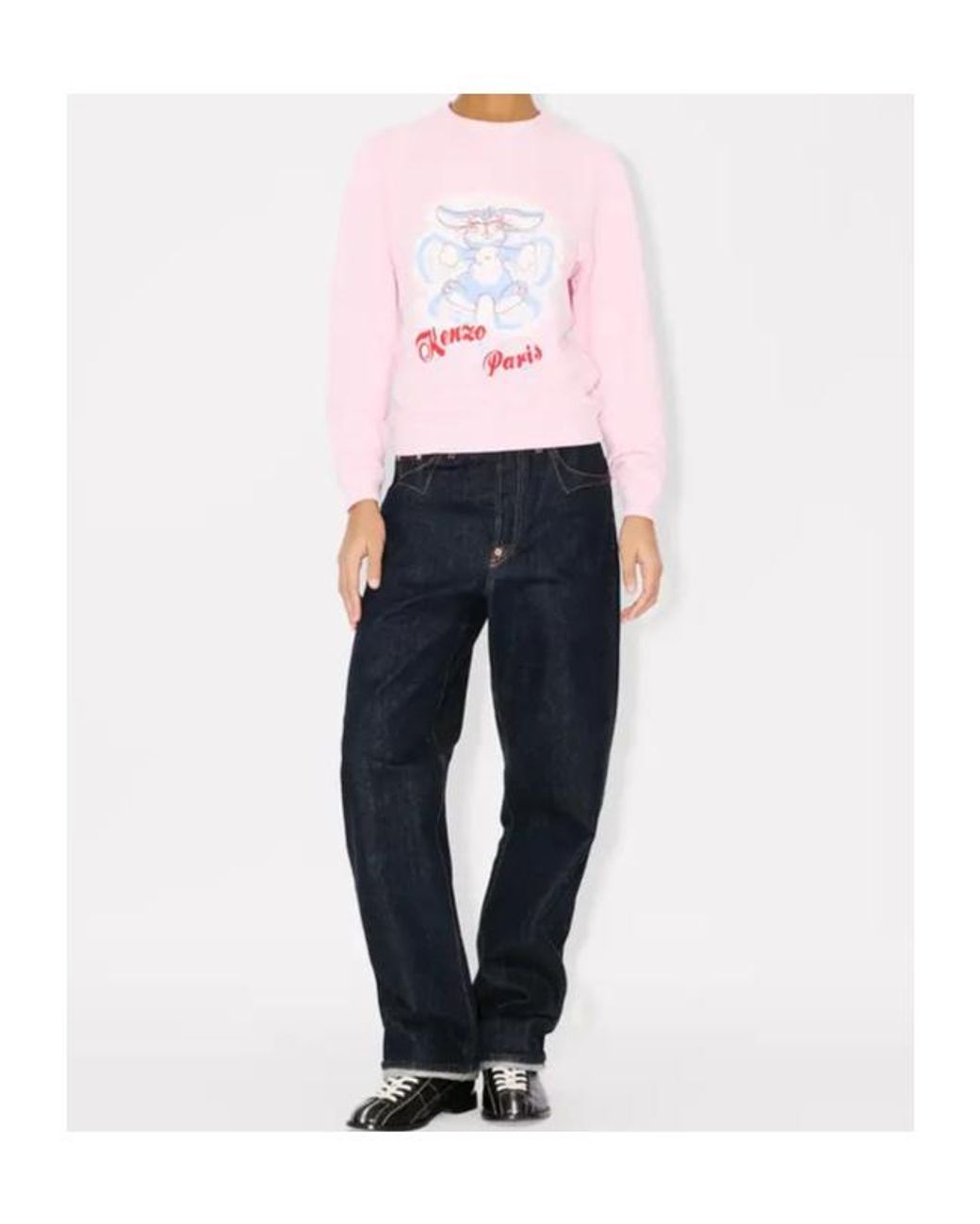 KENZO Pink Winter Holidays' Sweatshirt