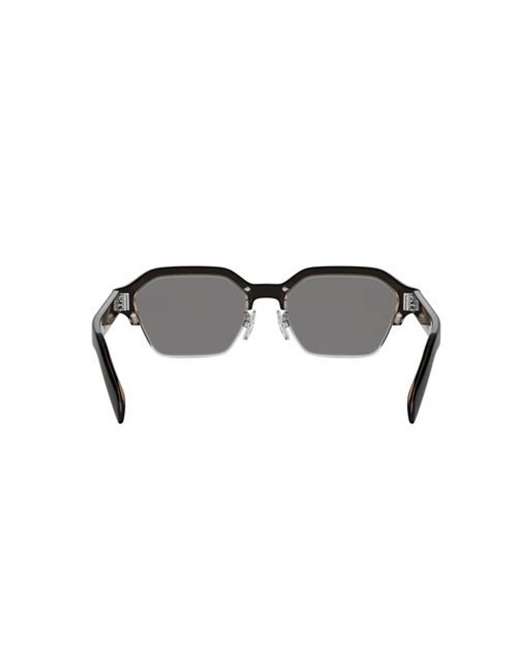 Céline White Full Frame Sunglasses for men