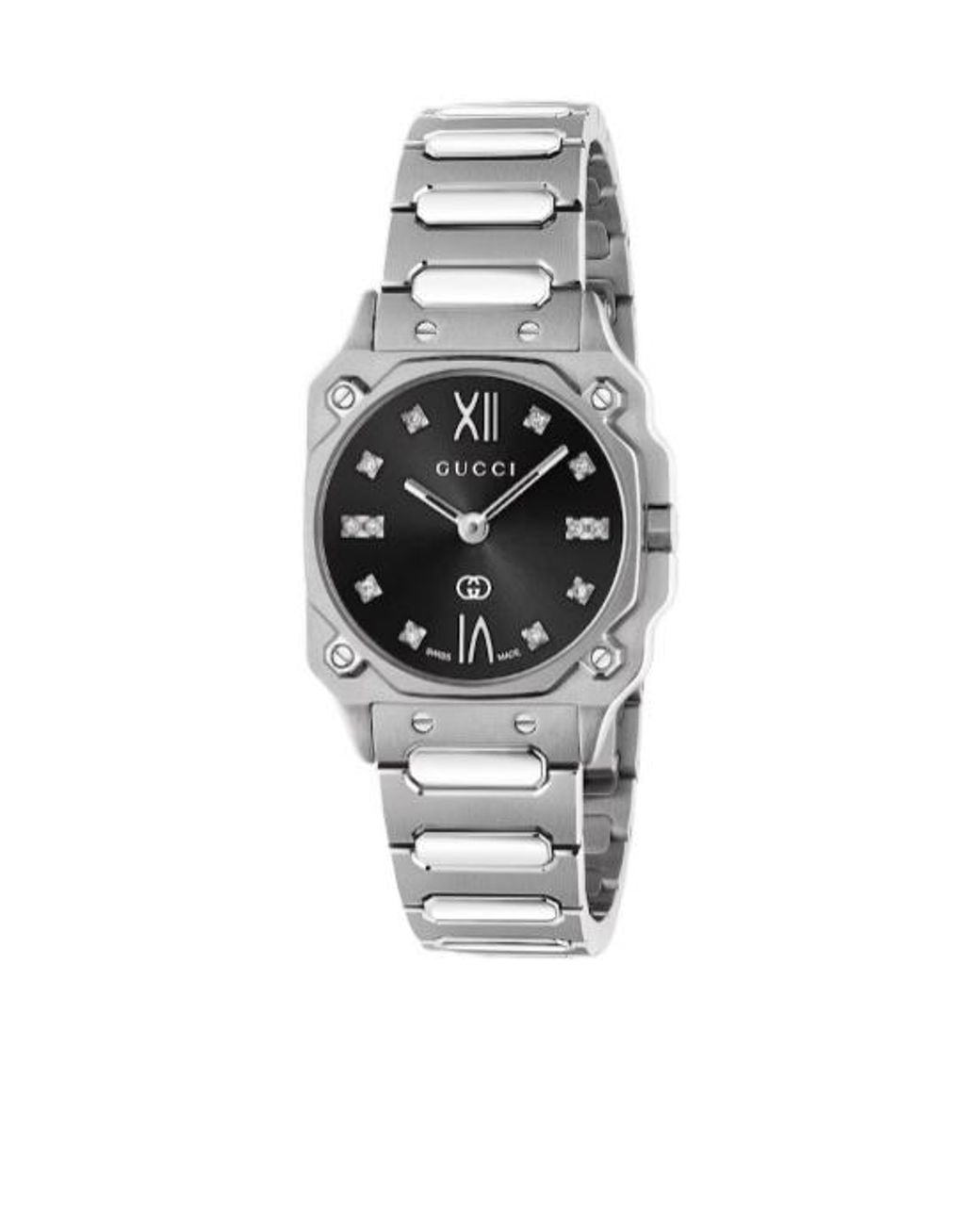 Gucci White G-Flat Watch, 24Mm