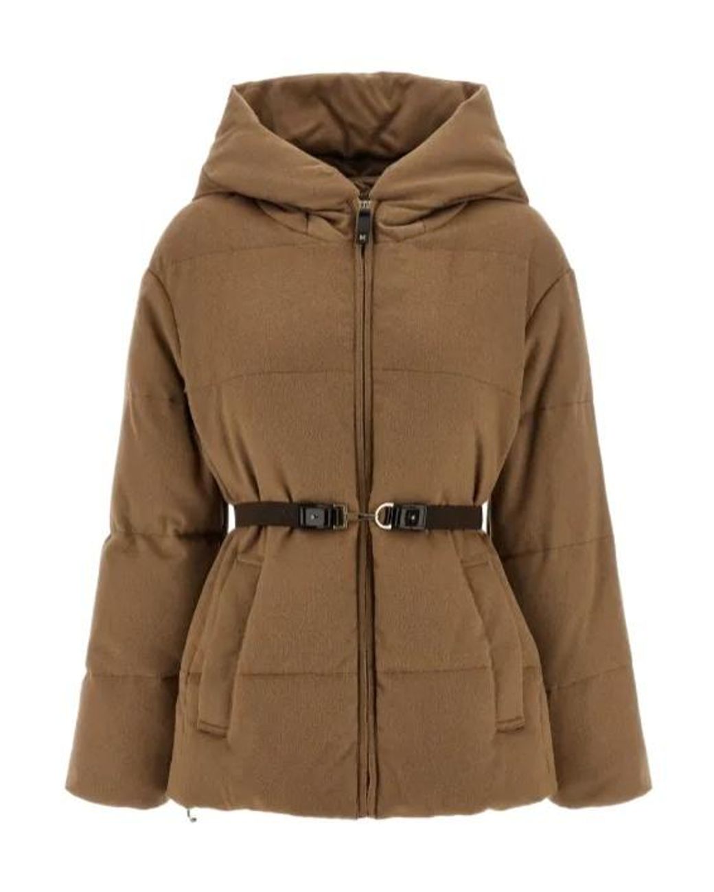 Max Mara Brown The Cube Mtccorona Down Jacket